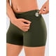thumbnail image 5 of Shorts CRZ YOGA Cintura Alta 4 cm Entrenamiento Verde Oliva M, 5 of 5