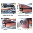 thumbnail image 3 of Suitcase Caster, Lockable PP PET 2 Pieces Luggage Suitcase Wheels  For Replacement, 3 of 8