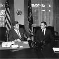 thumbnail image 2 of President Kennedy With Secretary Of Defense History (24 x 18), 2 of 2