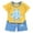 ZDYellow25, variant on XUELUO Baby Boys Casual Outfit Sets Summer Cartoon Star Crew Neck Short Sleeve Shirts Tops And Shorts Fashion Two Piece Activewear,White,3-6 Months