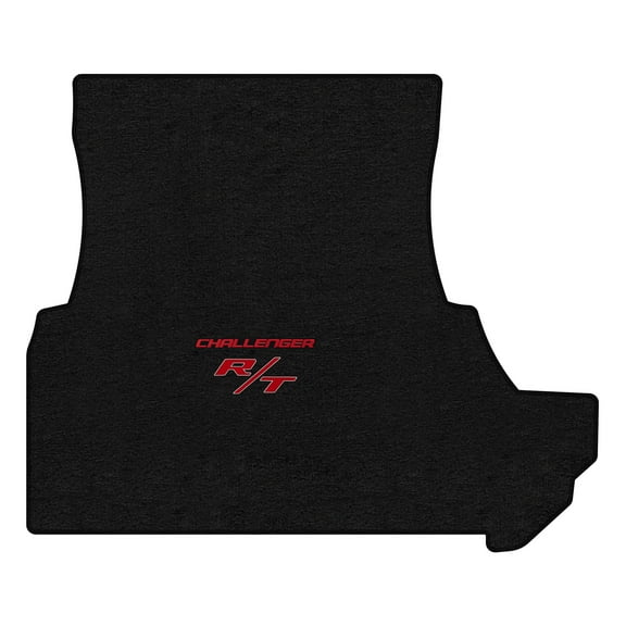 Lloyd Mats LogoMat Custom-Fit Carpet Trunk Mat for 2011 Dodge Challenger RWD w/Subwoofer, Charcoal