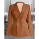 thumbnail image 3 of Saco elegante de Mujer Versatil Camel Mediana, 3 of 3