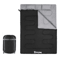 thumbnail image 2 of Saco De Dormir Para Acampar Bloosom  Para 2 Personas Con 2 Almohadas Negro, 2 of 4