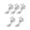 White, variant on Liuchenyi Socks Low Cut Ankle Socks for Women No Show Casual Breathable Athletic Socks Bulk for Sport Navy