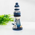 thumbnail image 4 of Yvsxxv Handmade Nautical Wooden Lighthouse Ornament Sea Bird Decor for Coastal Home Decoration, 1 Pack, 4 of 7