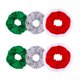 thumbnail image 1 of GOOHOCHY Lurrose 6PCS Christmas Hair Scrunchies Girl Bandas elásticas para el cabello Soporte para cola de caballo Conjunto de lazos para el cabello Accesorios para el cabello, 1 of 7
