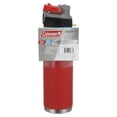 thumbnail image 4 of Coleman Autoseal FreeFlow Stainless Steel Insulated Water Bottle, 24 oz, Heritage Red, 4 of 10