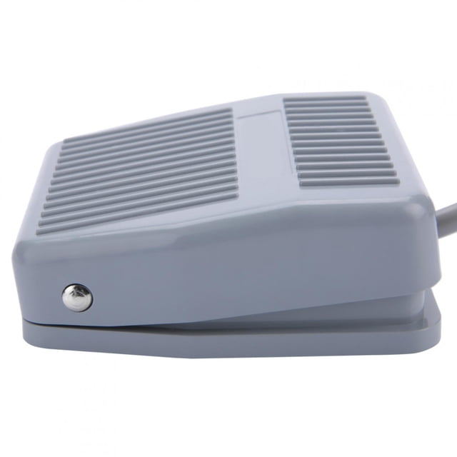 TFS-2010 Interruptor de Pie Interruptor de Pedal Momentáneo Eléctrico, 10a 1no 1NC Con Surficie Antresylizante, Para Instrumentos Médicos, Equipos Textiles