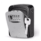 thumbnail image 1 of Caja De Almacenamiento De Llaves Empotrable En Pared Negro, 1 of 5