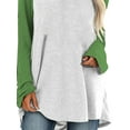 thumbnail image 4 of FASHIONWT Women's Colorful Printed Long Sleeve Round Neck Tops Loose Casual Flowvy T-Shirt, 4 of 4