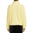 thumbnail image 3 of No Boundaries Juniors' Plush Mock Neck Half-Zip Pullover, 3 of 5