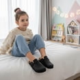 thumbnail image 4 of Cushionaire Hana Kids Clogs Slip On Potato Shoes or Boys and Girls with Adjustable Buckle & Cork Footbed & Arch Support, 4 of 15