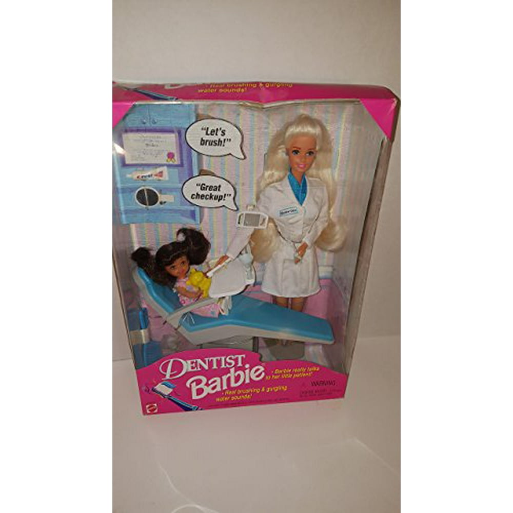 Mattel 1997 Blonde Dentist Barbie - Walmart.com - Walmart.com
