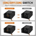 thumbnail image 3 of HLONK Liftgate Switch 264346 (ON)/Off/(ON) Compatible 3 Wire Lift Gate Control Switch Waterproof OEM Replacement for GPT-25 Box Truck Trailer, 3 of 6