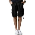 thumbnail image 1 of Matchstick Shorts Cargo Décontractés en Coton à Multiples Poches pour Hommes, 1 of 6