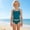 F-61Dark Green, variant on ZHOGXU Children Girls Two Piece Swimwear Sleeveless Suspenders Solid Color Top And Shorts Comfortable Fashion Beachwear For Pool Beach,Army Green,10-11 Years