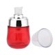 thumbnail image 2 of Botella De Bomba De 1 Pieza, Dispensador De Contenedor Recargable De Rojo Vacío De 30 Ml Para Almacenamiento De Cremas Plata roja Colco Botella de loción vacía, 2 of 7