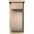 thumbnail image 2 of 8"W x 10"D x 18"H Del Monte Rough Sawn Corbel w/Backplate, Douglas Fir, 2 of 9