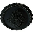 thumbnail image 3 of Ekena Millwork 16 7/8"W x 11 3/4"H x 1 1/2"P Oxford Ceiling Medallion, Hand-Painted Black Pearl, 3 of 5
