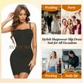 thumbnail image 7 of Anyfit Wear Full Slip Shapewear for Women Under Dresses Adjustable Spaghetti Strap Smooth Tummy Control Camisole Slip Dresses Body Shaper, 7 of 7