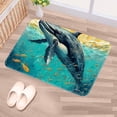 thumbnail image 5 of Whale Polyester Non-Slip Machine Washable Chair Mats Floor Mat Area Rug Set, 5 of 6