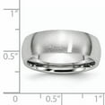 thumbnail image 6 of Chisel Cobalt Satin 7mm Wedding Band, 6 of 7