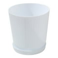 thumbnail image 2 of PRETXORVE Green Pots Balcony Vegetable Garden Green Container With Base Home Bonsai Storage, 2 of 7
