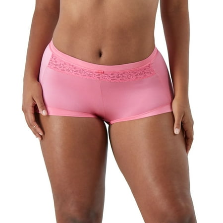 Women’s Maidenform® Microfiber Boyshort Underwear 40774 Color: Watermelon Size: 7