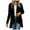 Black, variant on Women's Sequin Disco Cardigan Coat Sparkly Open Front Asymmetrical Hem Glitter Party Wear Night Out Statement Piece