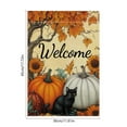 thumbnail image 3 of Oioii Happy Thanksgiving Fall Garden Flags Pumpkins Yard Flags,Small Thanksgiving Day Garden Decor for Autumn Outside Porch Lawn Holiday, 3 of 6