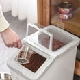 thumbnail image 4 of GUOOL Pet Food Storage Container Sealed Rice Storage with Lid Moisture Gray, 4 of 9