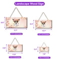 thumbnail image 5 of Happy Mother's Day Rat Terrier with Flower Crown and Greeting Card Landscape Wood Sign Ratty Dog Lover Hanging Wall Home Decor - 13004, 5 of 5