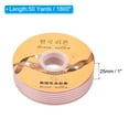 thumbnail image 2 of Unique Bargains 50 Yards x 1' Christmas Striped Ribbon, Pink and White Ribbon Candy Cane Ribbon Roll Wrapping Ribbon, 2 of 6