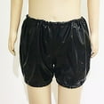 thumbnail image 2 of TOOYOU Boys And Girls Metallic Shorts Shiny Dance Hot Pants Sparkly Athletic Shorts 80S Outfits Pants For Kids, 2 of 4