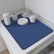 thumbnail image 1 of Xiao Hua Tapete absorbente para secar platos y utensilios de cocina (azul), 1 of 5