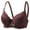 Coffee, variant on Bras for Women Thin Underwire Plus Size Full Cup Push Up Side Support Lifting Bra for Everyday Wear and Comfort