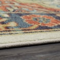 thumbnail image 4 of Mohawk Home Prismatic Klester Rust Traditional Ornamental Oriental Precision Printed Area Rug, 8'x10', Blue & Orange, 4 of 4