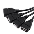 thumbnail image 3 of 4 Usb To Rj45 Extension Cable Usb  Adapter  Usb Extension Extender   Adapter 4 Ports USB 2.0 To RJ45 Hub Ethernet Extension Extender  Adapter Cable Cord, 3 of 8