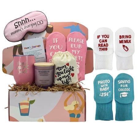 Silly Obsessions Gift Box for New Mom, Pregnant Mom, Gift for Baby Shower, Pregnant Women, Daughter, Wife, Colleague (New MOM)