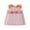 Yellow, variant on Toddler Baby Girls Thanksgiving Outfit Sleeveless Turkey/Rolls Embroidery Tank Dress Bowknot A-line Striped Dress Cute Fall Clothes