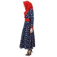 thumbnail image 3 of Bimba Muslim Abaya Women Maxi Jilbab With Hijab Dress, 3 of 6