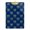 Gold, variant on Blue Background Gold Bows Acrylic Clipboard Drawing Board with Hook Writing Pad File Storage A4 Size Silver 12.5" x 9"