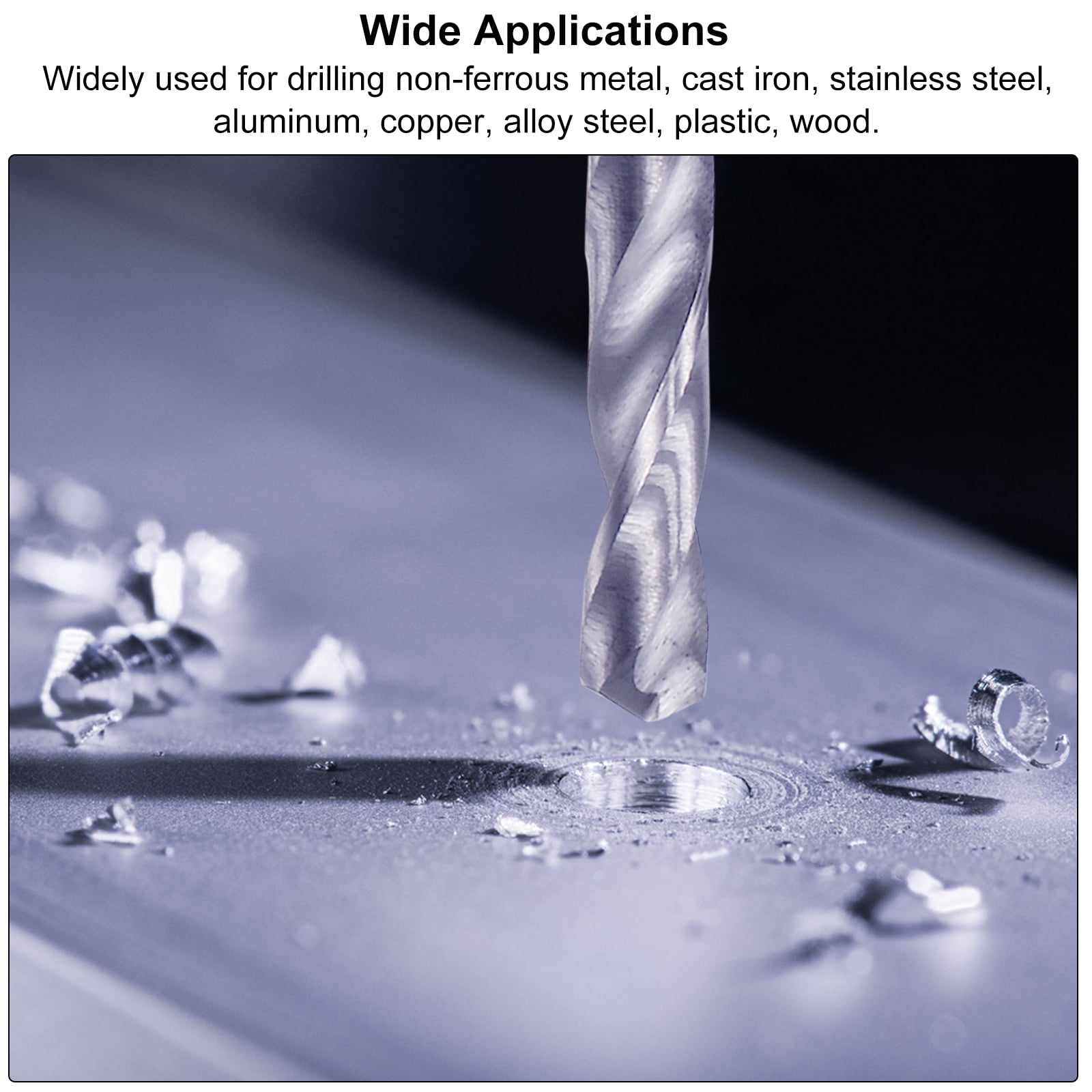 Unique Bargains Solid Carbide Twist Drill Bits Tungsten Carbide Jobber Drill Bits Straight Shank 6mm