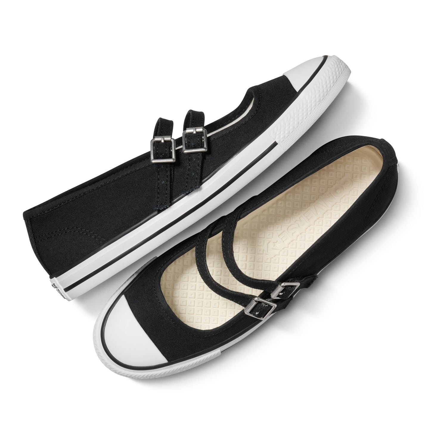Converse Chuck Taylor All Star Dainty Women's Mary Jane Shoes Color: Black Size: 7.5