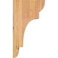 thumbnail image 3 of 5 1/2"W x 10"D x 18"H New Brighton Smooth Corbel, Western Red Cedar, 3 of 9
