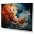 thumbnail image 2 of Designart "Unleashed Chaos in the Storm" Nautical & Beach Canvas Wall Art, 2 of 5