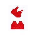 thumbnail image 4 of INSPIRAR CHIC Sujetadores deportivos de mujer sin costuras y con almohadillas removibles, tops de dormir, talla XXXL para 38A/B, rojo, 4 of 5