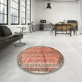 thumbnail image 4 of Ahgly Company Machine Washable Indoor Rectangle Traditional Fire Brick Red Area Rugs, 2' x 5', 4 of 7