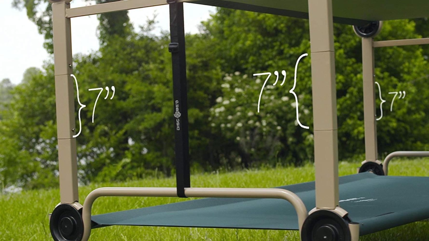 Disc-O-Bed Cam-O-Bunk Leg Extension Set