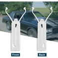 thumbnail image 6 of Retaining Clip Part#20631034 20151449 Lower Wide Chrome Door Trim Molding Retaining Clip Install Set Compatible With For 1980-1990 Chevrolet Caprice Pontiac Parisienne (5-Pack), 6 of 7